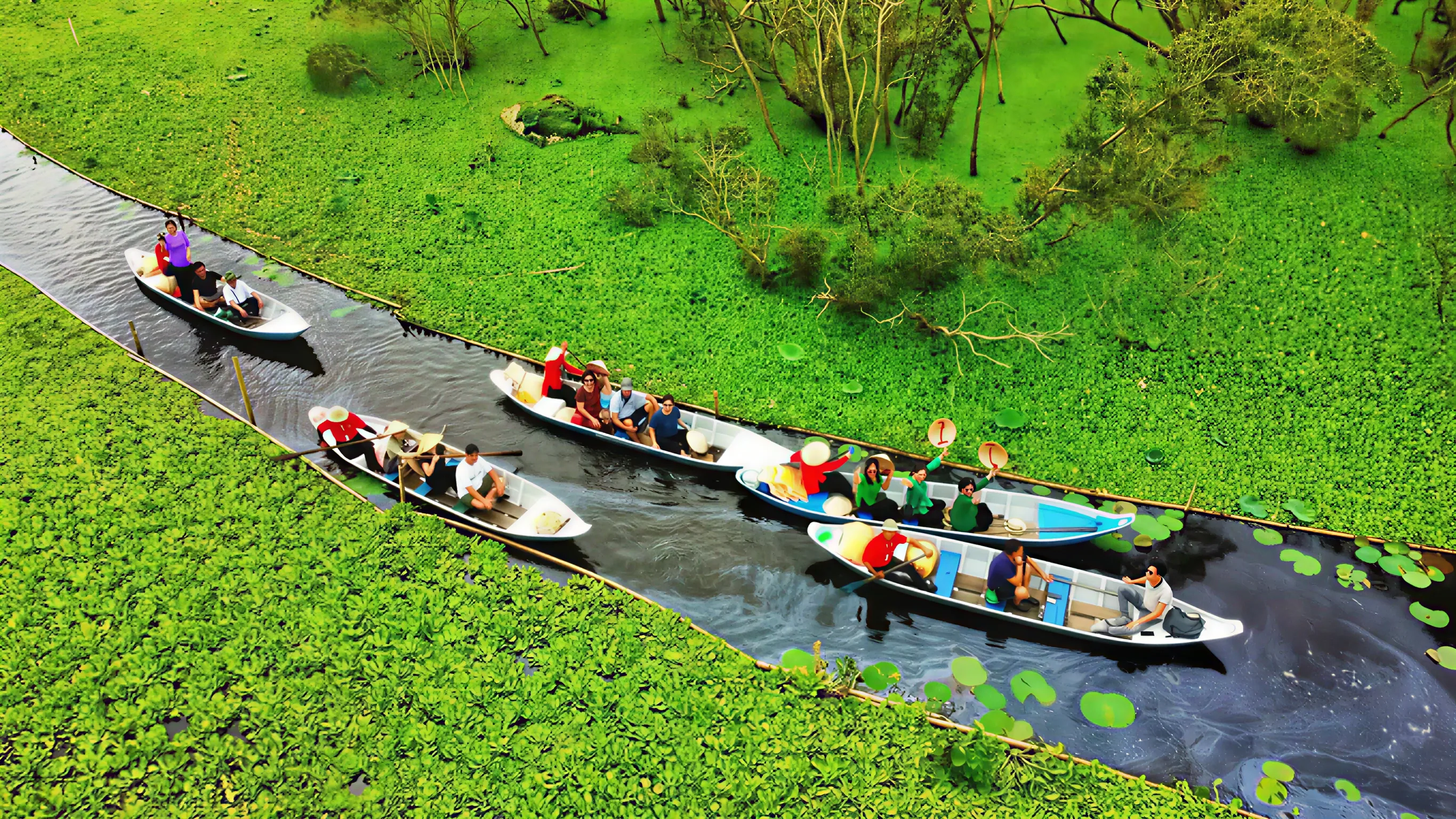 Tour Miền Tây 3 Ngày 2 Đêm: Khám Phá Trà Sư, Chợ Nổi Cái Răng & Du Thuyền Cần Thơ